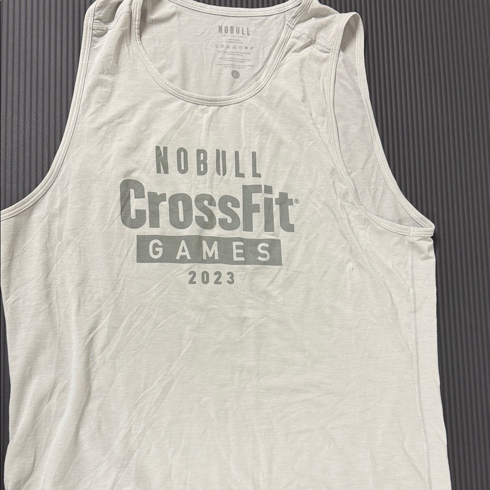 NOBULL White CrossFit Games 2023 Tank